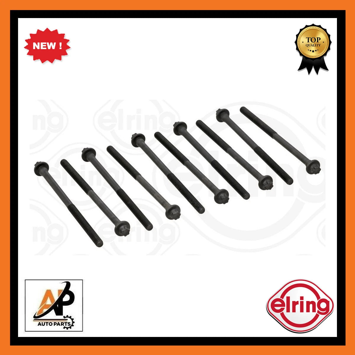 Cylinder Head Bolt Set OEM Replacement for Citroën DS Peugeot (2001–2009)
