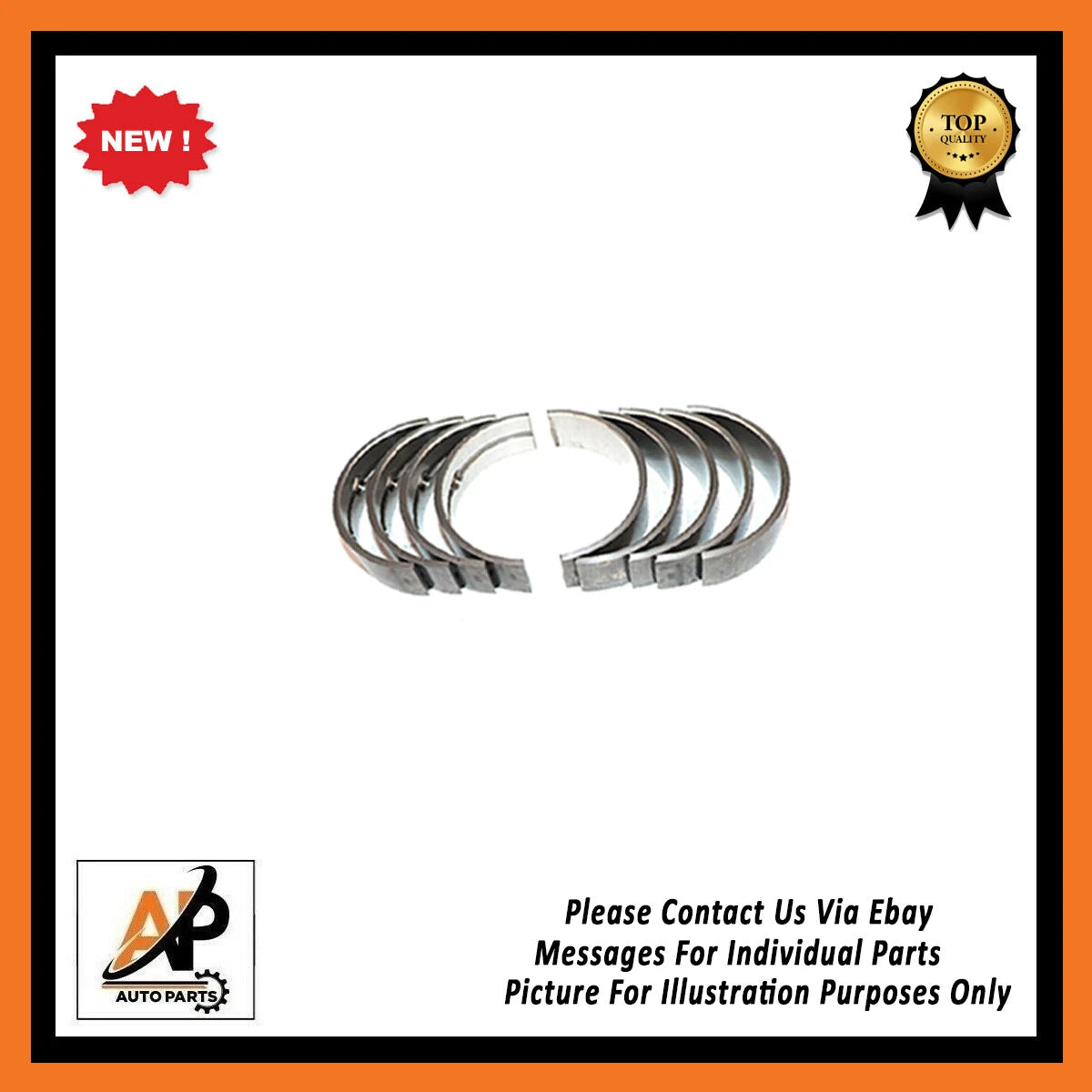 Crankshaft Main Bearings Set STD Replacement for BMW N47 (2007–2015)