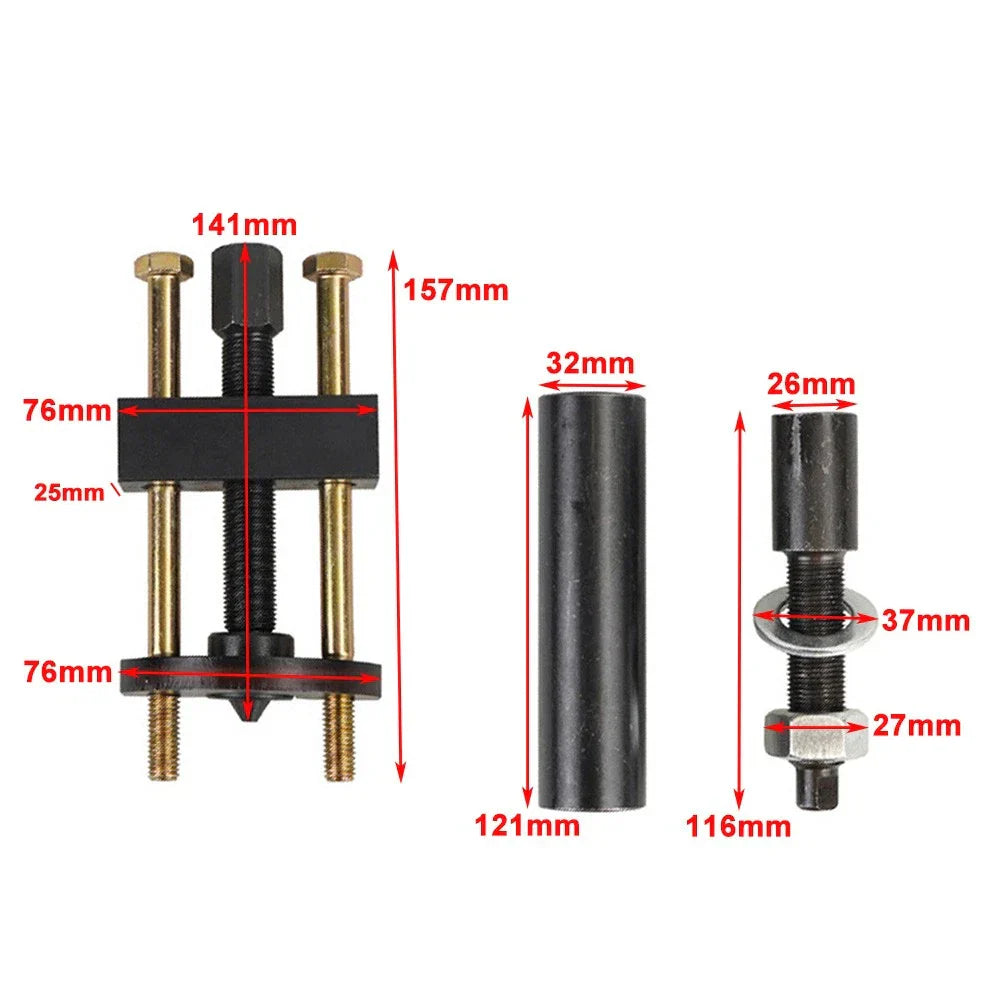 Mainshaft Bearing Installer & Puller Tool for Harley 5 & 6 Speed (1984-2023)