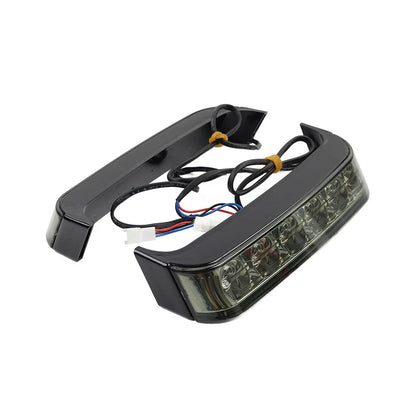 Black Saddlebag Run Brake Tail Light for Harley Touring Street Glide (2009-2023)
