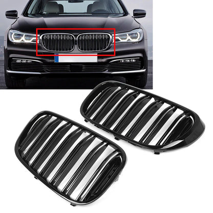Dual Slat Front Bumper Grille for BMW 7 Series G11 G12 (2016-2019)
