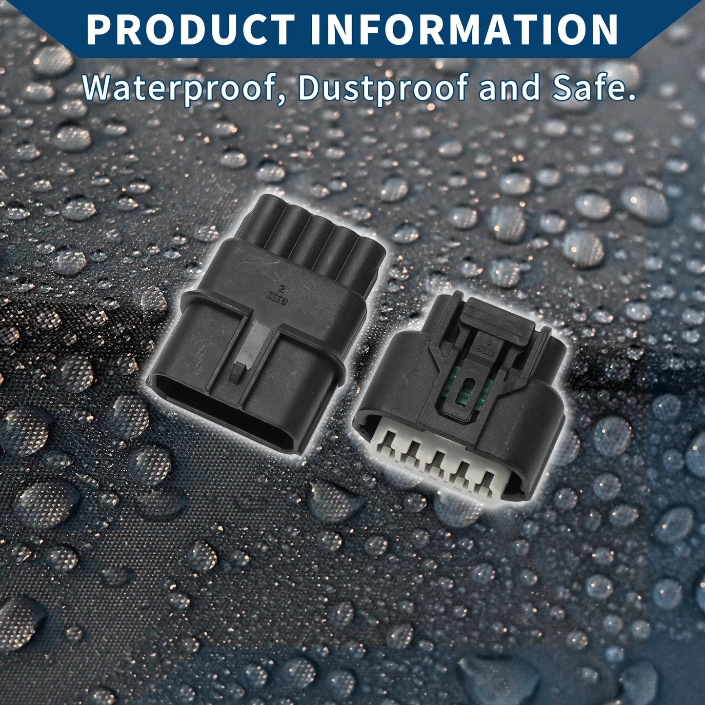 5 Pin Mass Air Flow Sensor Connector Plug for Honda FK2 FK8 (2016-2021)