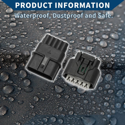 5 Pin Mass Air Flow Sensor Connector Plug for Honda FK2 FK8 (2016-2021)