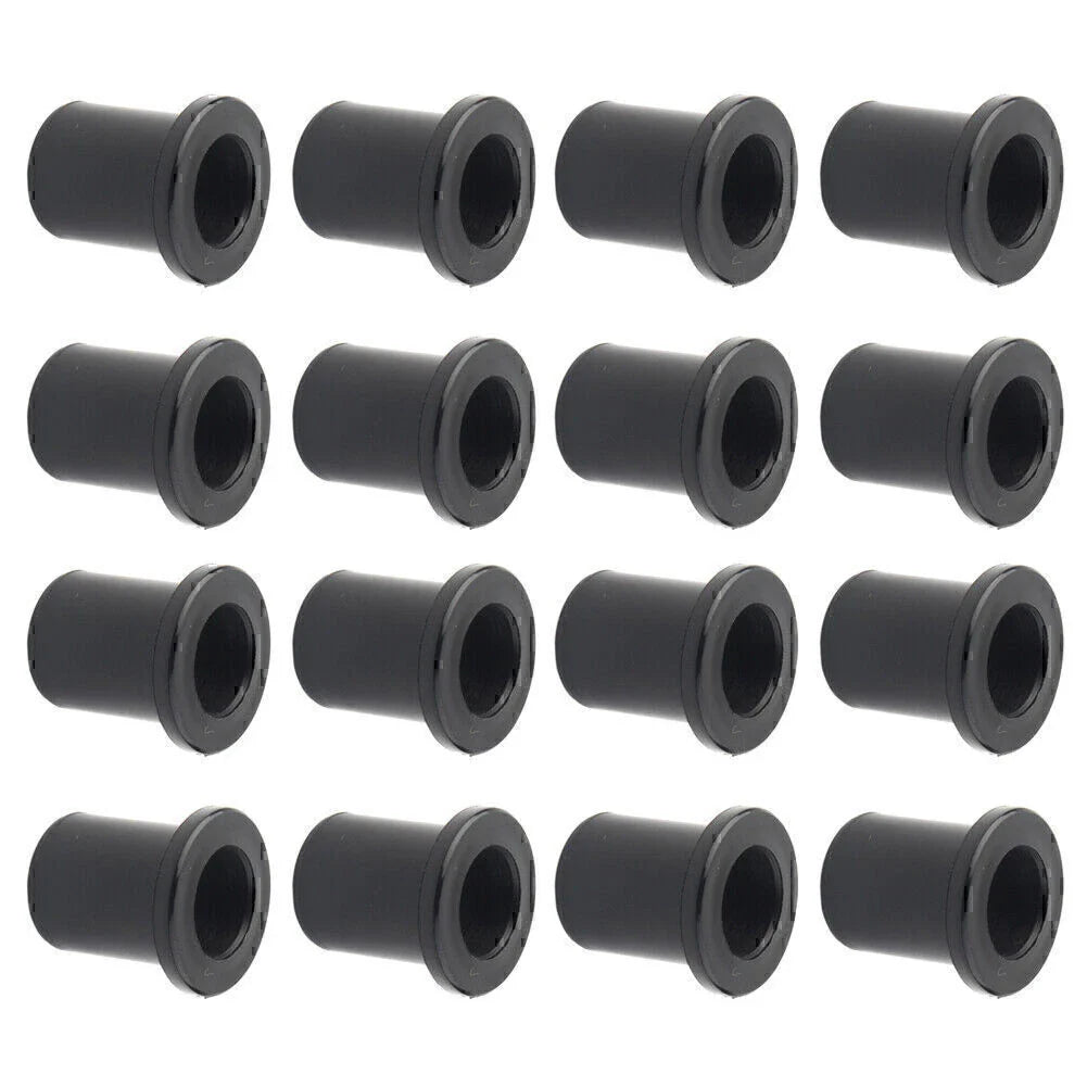 16 x Black Front & Rear Suspension Bushings for Arctic Cat (Various Years)
