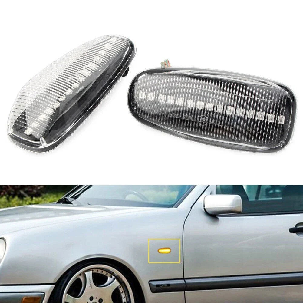 LED Dynamic Side Marker Turn Signal Light for Mercedes