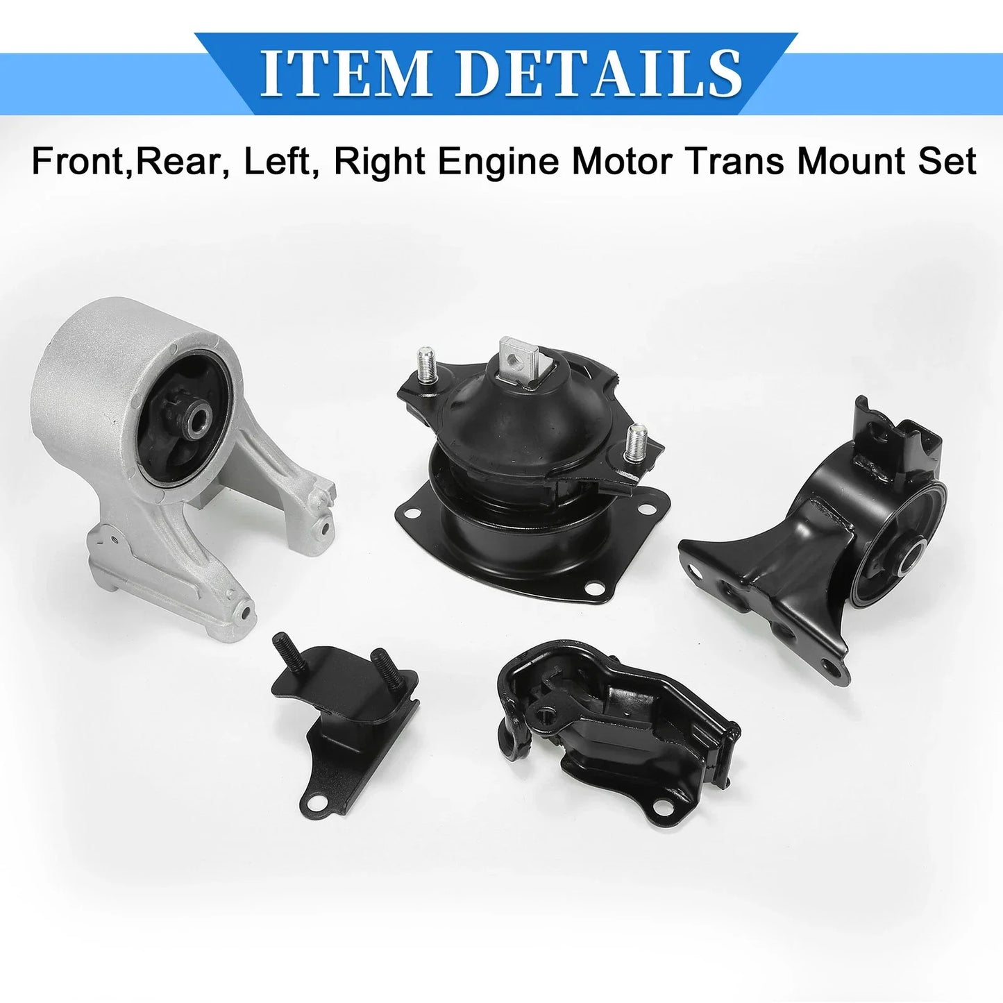Engine Motor Mount Set for Honda Accord (1998-2002)