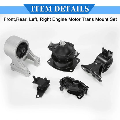 Engine Motor Mount Set for Honda Accord (1998-2002)