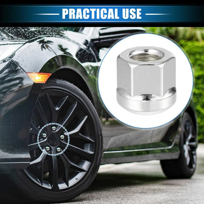 16 Pcs M12x1.5 Wheel Lug Nuts for Honda Accord, Insight, Civic, CRX (2000-2005)