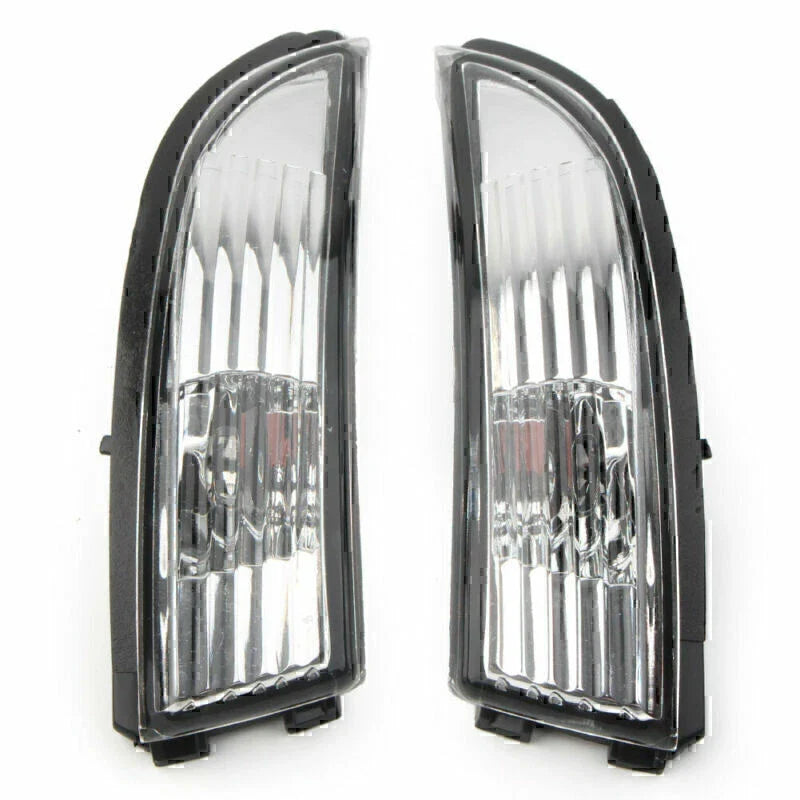 Pair Side Rear View Mirror Turn Signal Lights for Ford Fiesta (2009-2015)
