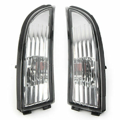 Pair Side Rear View Mirror Turn Signal Lights for Ford Fiesta (2009-2015)