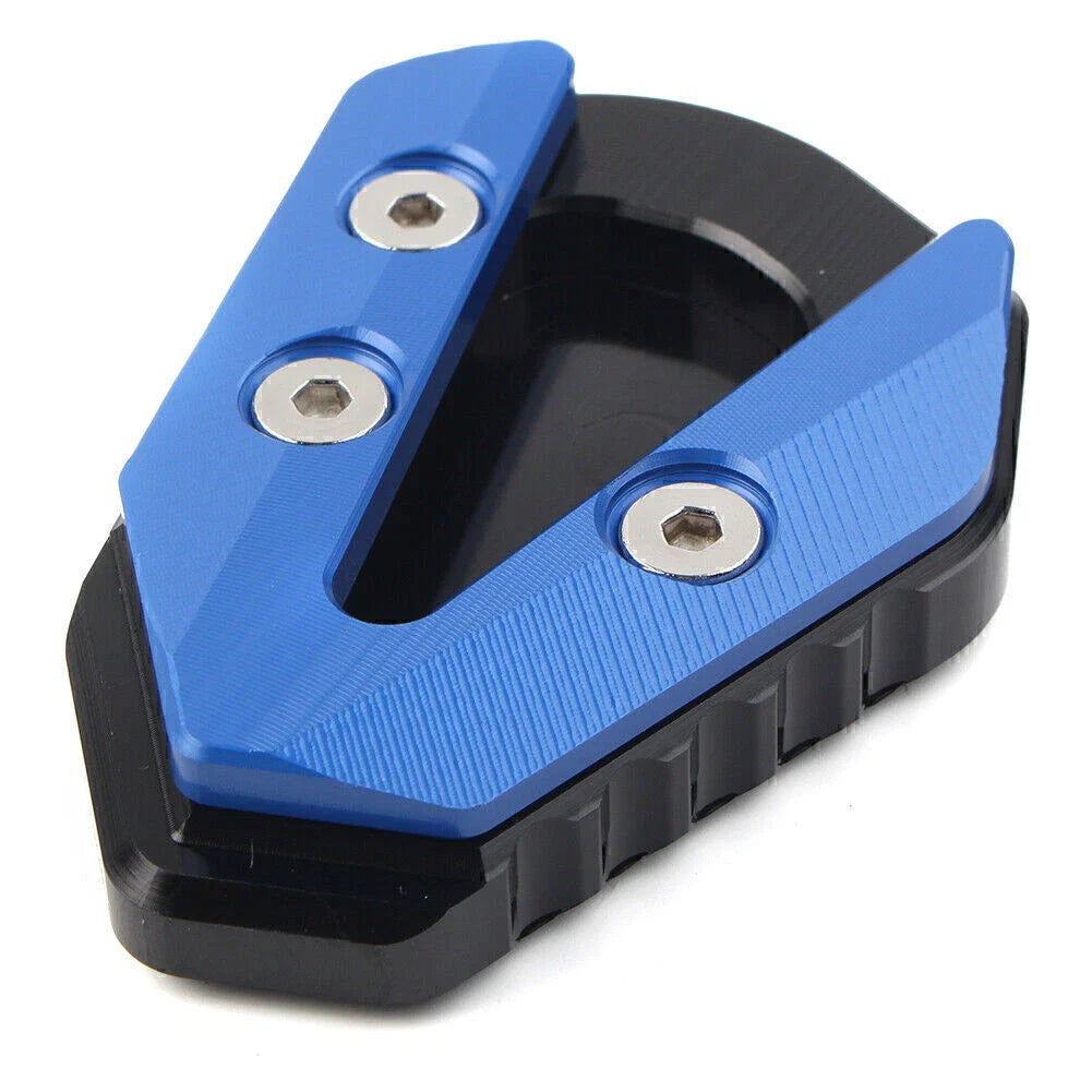Kickstand Foot Support Pad for YAMAHA YZFR6 (2017-2021) Blue Aluminum