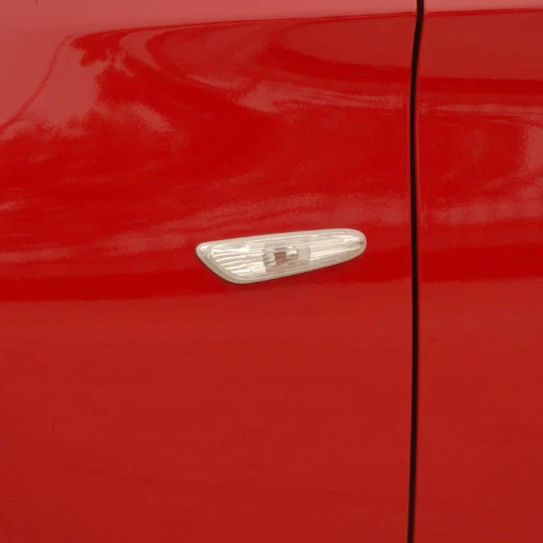 2 x Clear Fender Side Turn Signal Indicators for BMW 128i (2008-2013)