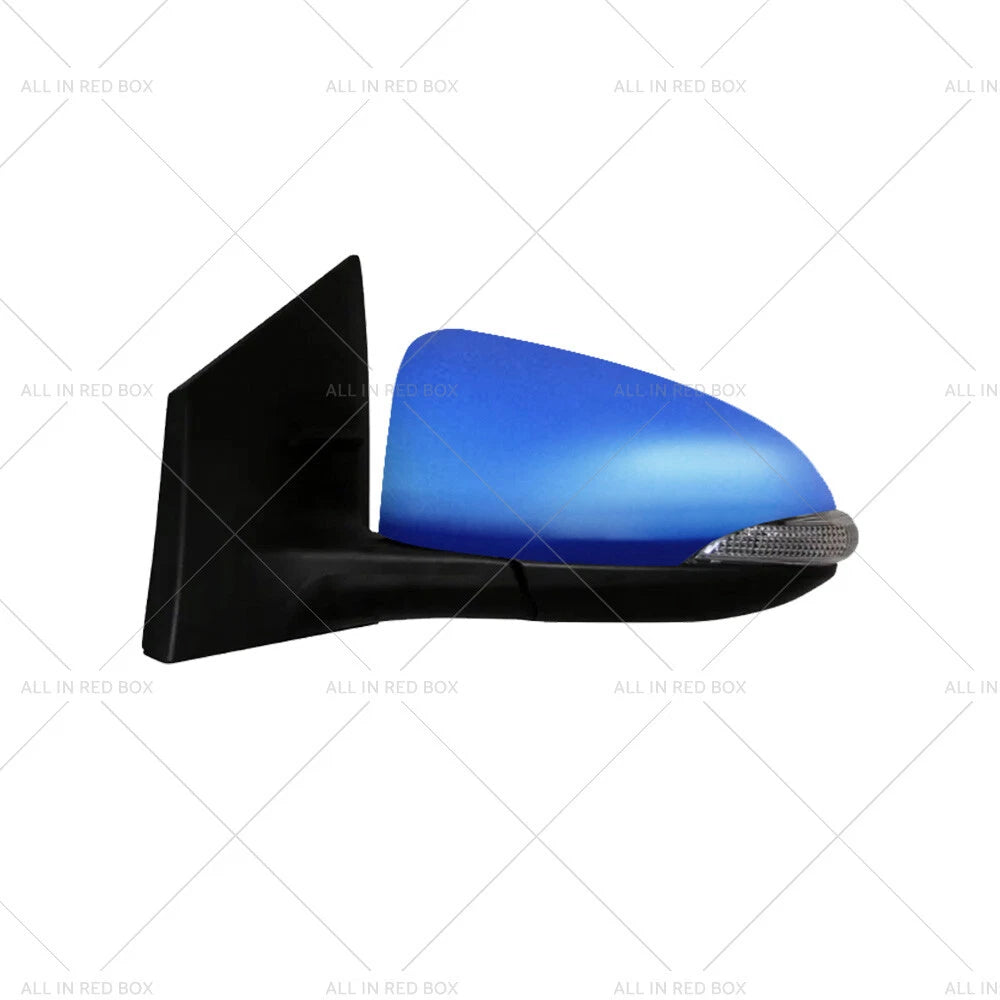 Left Blue Heated Door Mirror for Toyota Corolla ZRE182 (2012-2018)