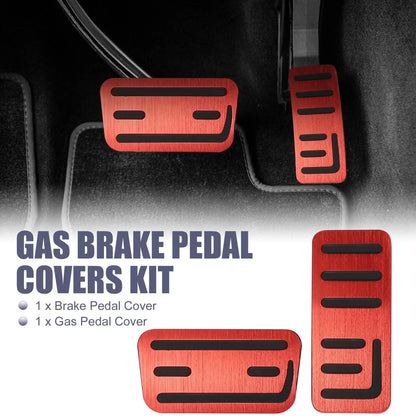 Foot Pedal Brake Gas Pedal Pad Kit 2 x Non-Slip Covers for Honda Fit (2021)