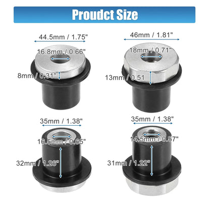 4pcs Steering Rack & Pinion Mount Bushings for Dodge Ram (2002-2018)