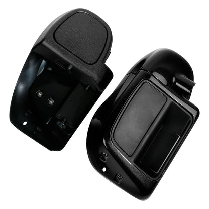 Vented Leg Fairings for Harley Street Glide 2014-2024 Black Tempest