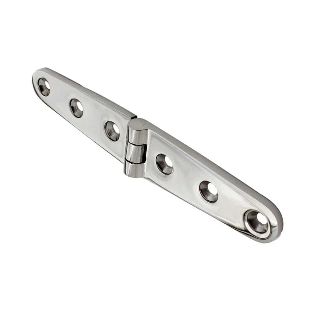 Hinge / 152×28MM / 316 Stainless Steel Heavy Duty Marine Silver for Boat