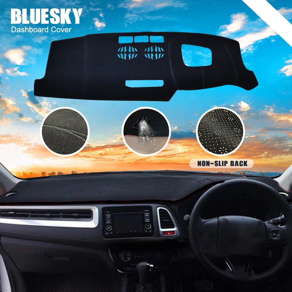 Non-Slip Dash Mat for Mazda CX-5 2018-2023 Dashboard Cover Black