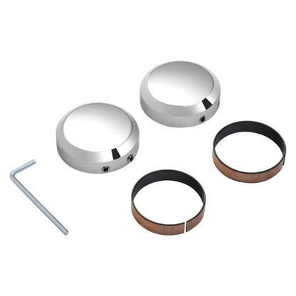 Front Fork Stem Upper Nut Covers for Harley Sportster Dyna (2014-2020)