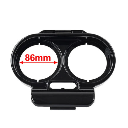 Gauge Cover Nacelle Housing Fairing Black for Harley Road Glide (1998-2013)