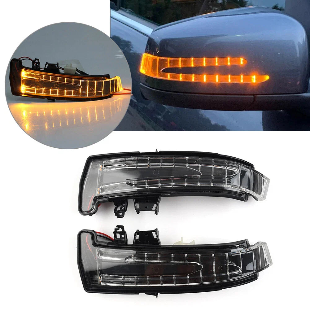 LED Rearview Mirror Turn Signal Light for Benz A/B/C Class (2012-2023)