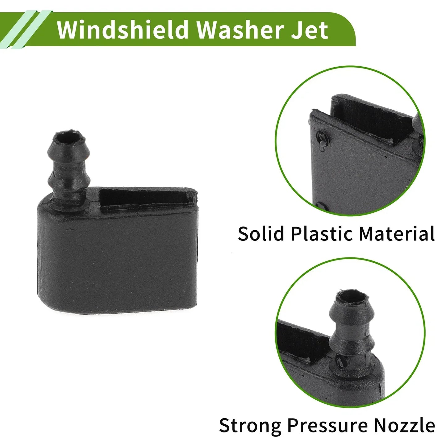 Windshield Washer Nozzle & Hose Connector for Mercedes-Benz