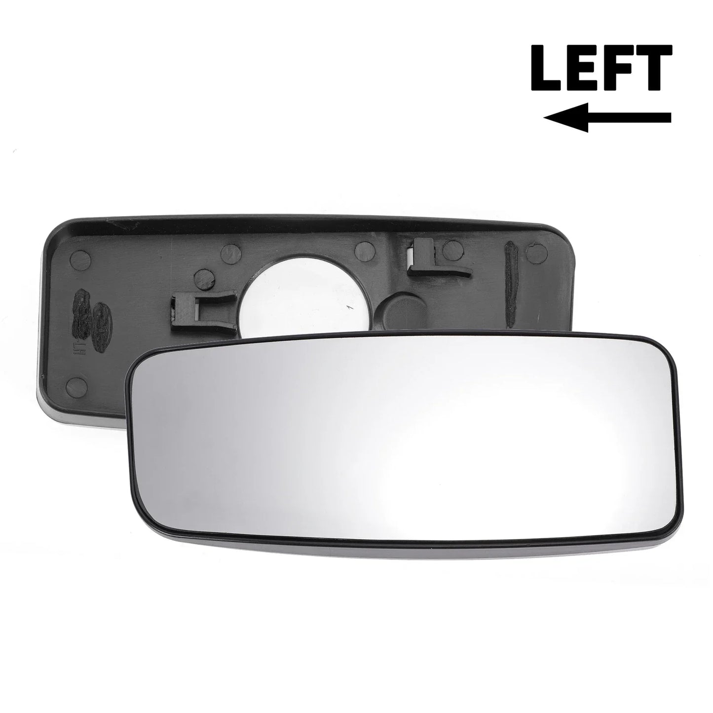 Left Lower White Mirror Glass w/ Back Non-heated for Mercedes Sprinter (06-11)