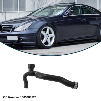 Radiator Hose for Mercedes-Benz GL450 2013-2014 2 x Rubber Downpipe