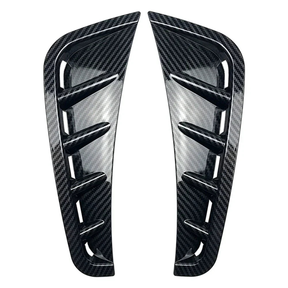 Carbon Front Bumper Spoiler Side Air Intake Cover for Benz C-Class (2019-2021)