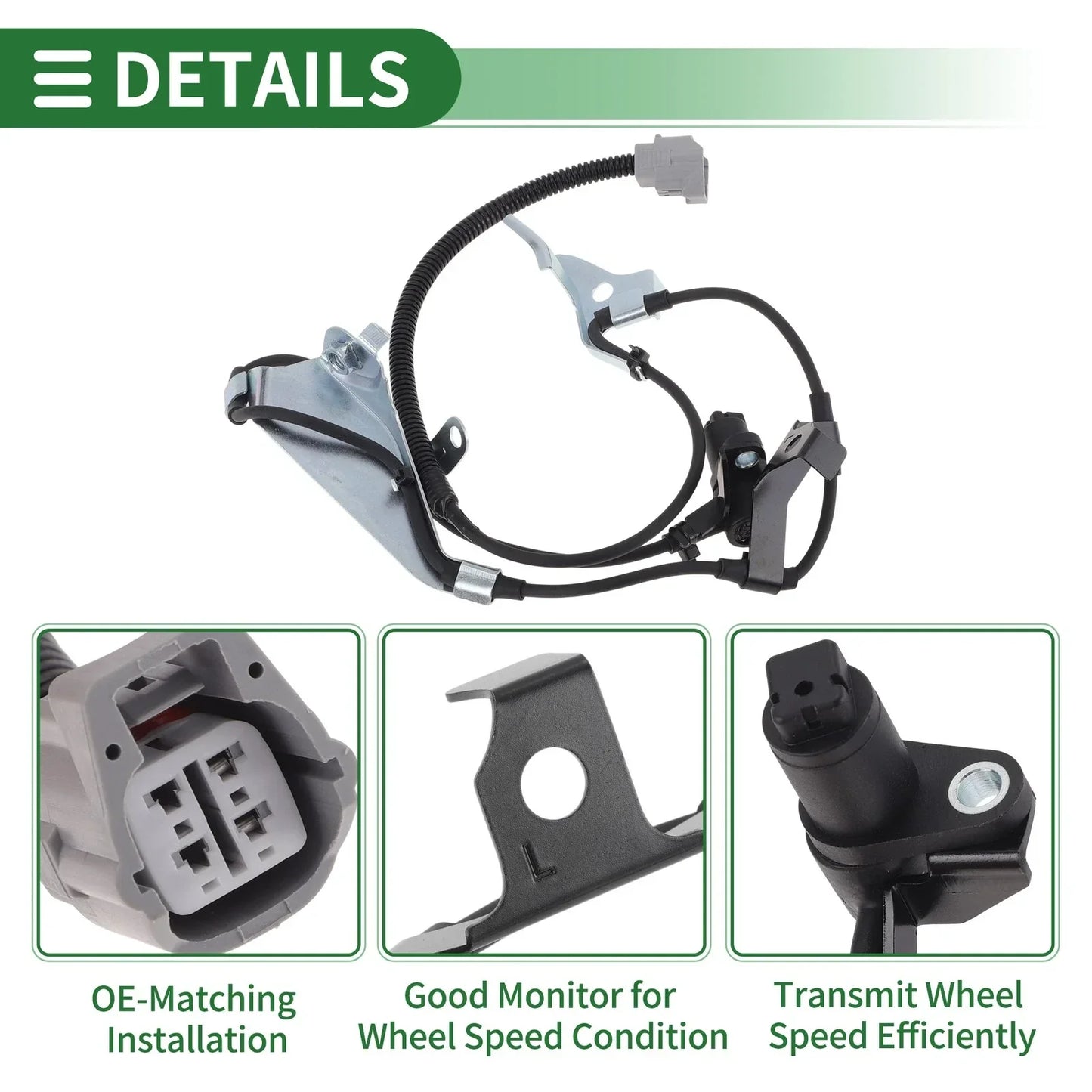 ABS Wheel Speed Sensor for Lexus LX470 Front Left (1998-2007)