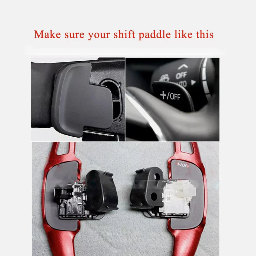 Steering Wheel Shift Paddle Extensions for Mazda 3, CX-30, CX-50, CX-60, CX-90, MX-30 (2020-2023)