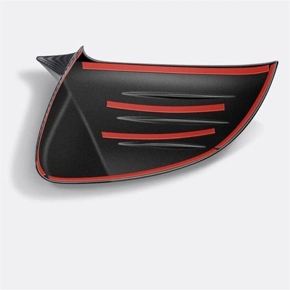 Carbon Fiber Look Side Mirror Covers for 2022-2025 Benz W206 C-Class
