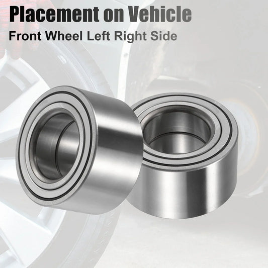 2 x Front Wheel Bearings for LEXUS RX330 (2004-2006) Silver Tone