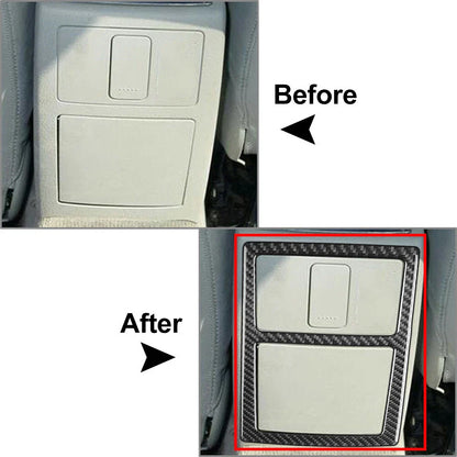 Rear Console Panel Cover Trim for Volkswagen Passat B5 (2001-2005) Black