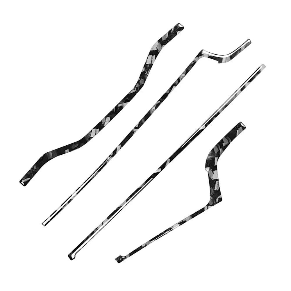 Dashboard Panel Cover Trim Strip for Audi A4 B9 A5 S4 RS4 (2017-2021) 4Pcs