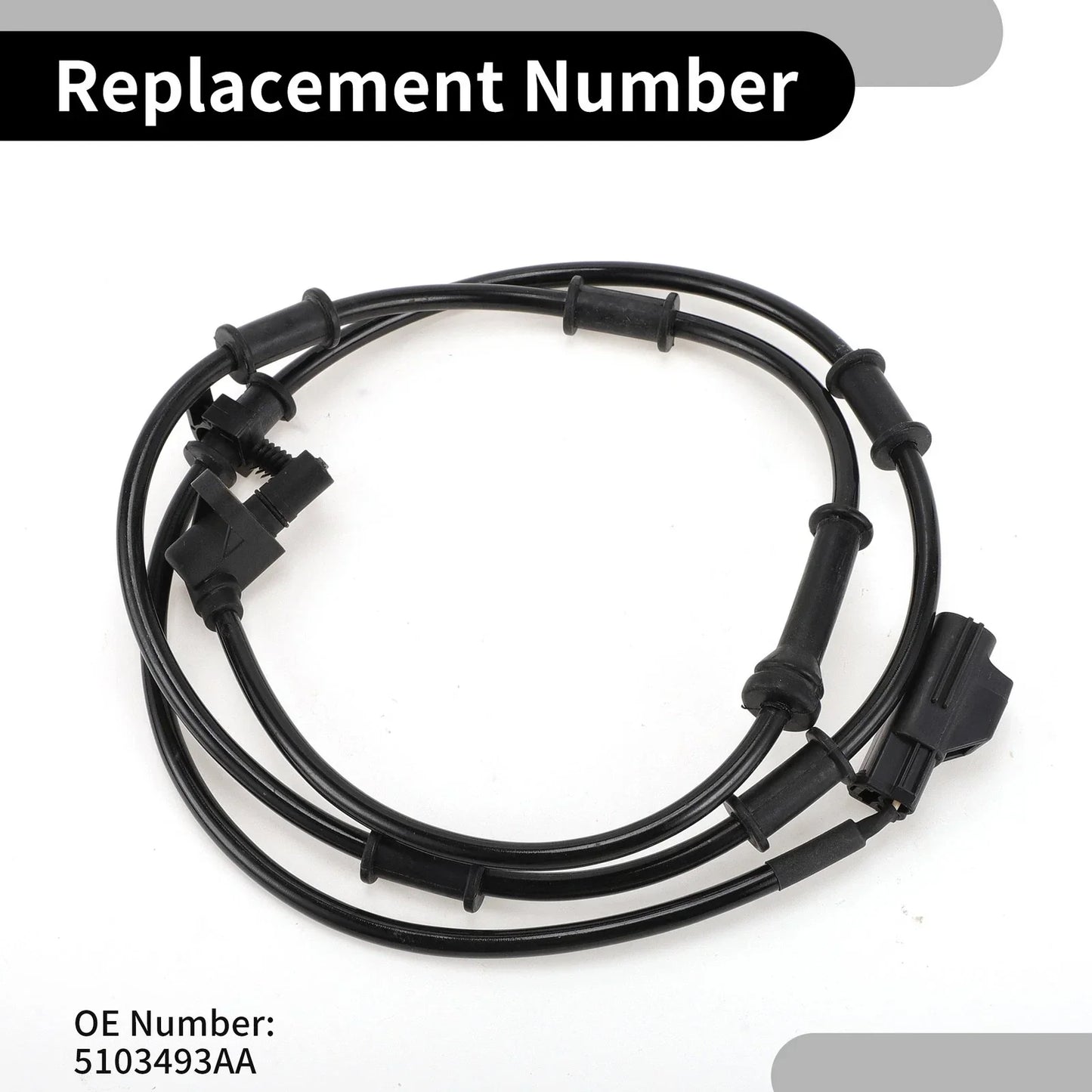 ABS Sensor Front Left/Right for Dodge Ram 2500 Pickup (2010-2018)