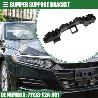 Front Bumper Support Bracket for Honda Accord (2015-2019) Black