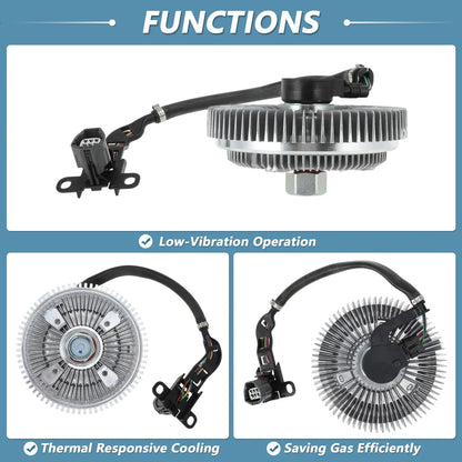Cooling Fan Clutch for Dodge Ram 2500 3500 6.7L (2011-2013)