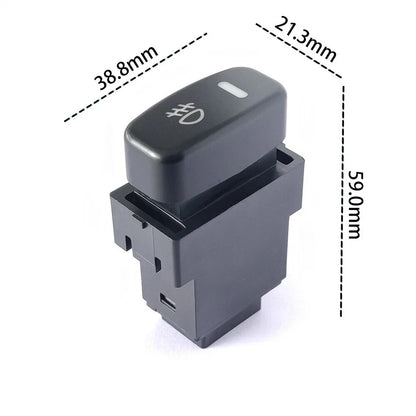 4-Wire Fog Light Switch for Mitsubishi Pajero, ASX, Lancer, Outlander (2010-2023)