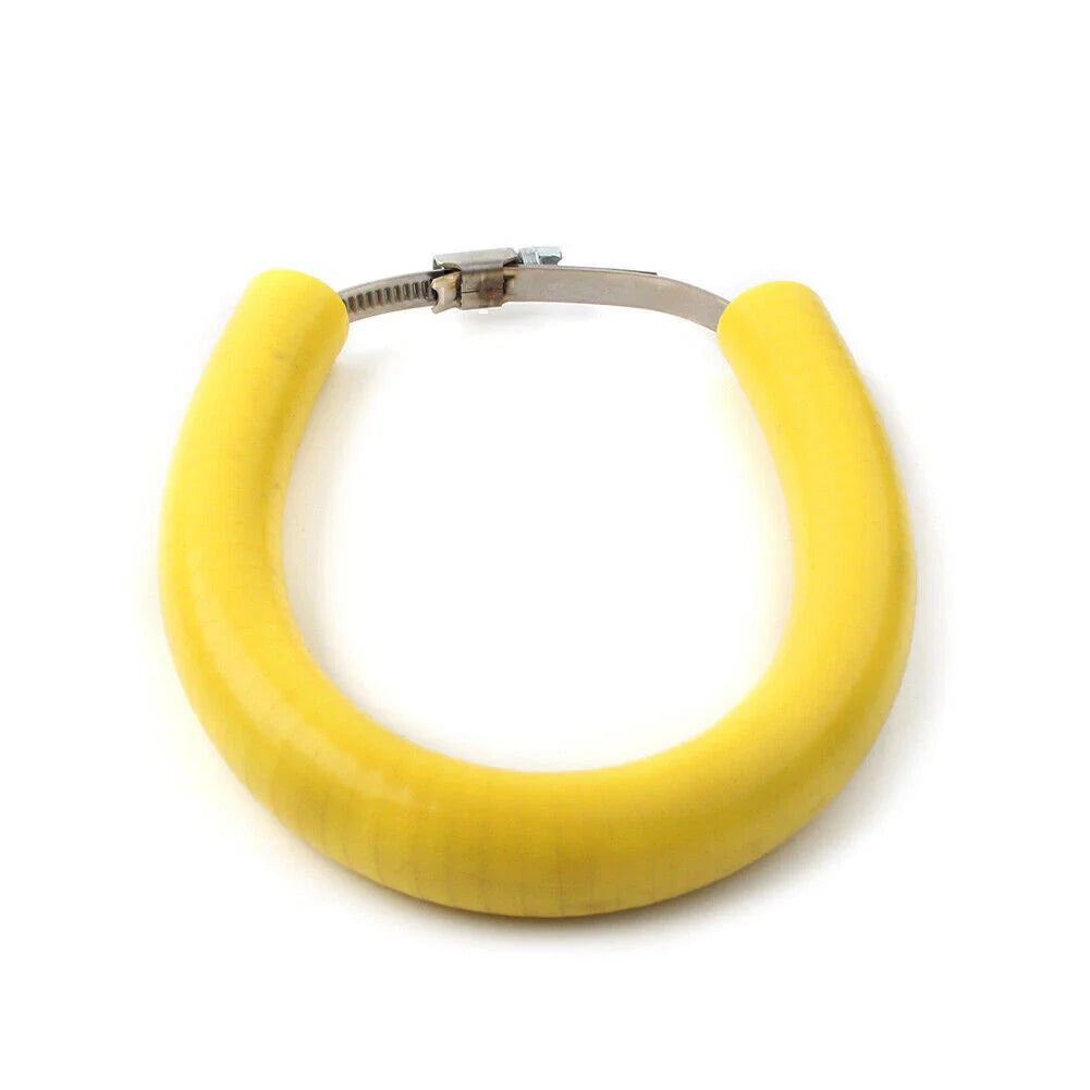 Yellow Motorcycle Exhaust Pipe Heat Shield Cover Guard for Universal Models