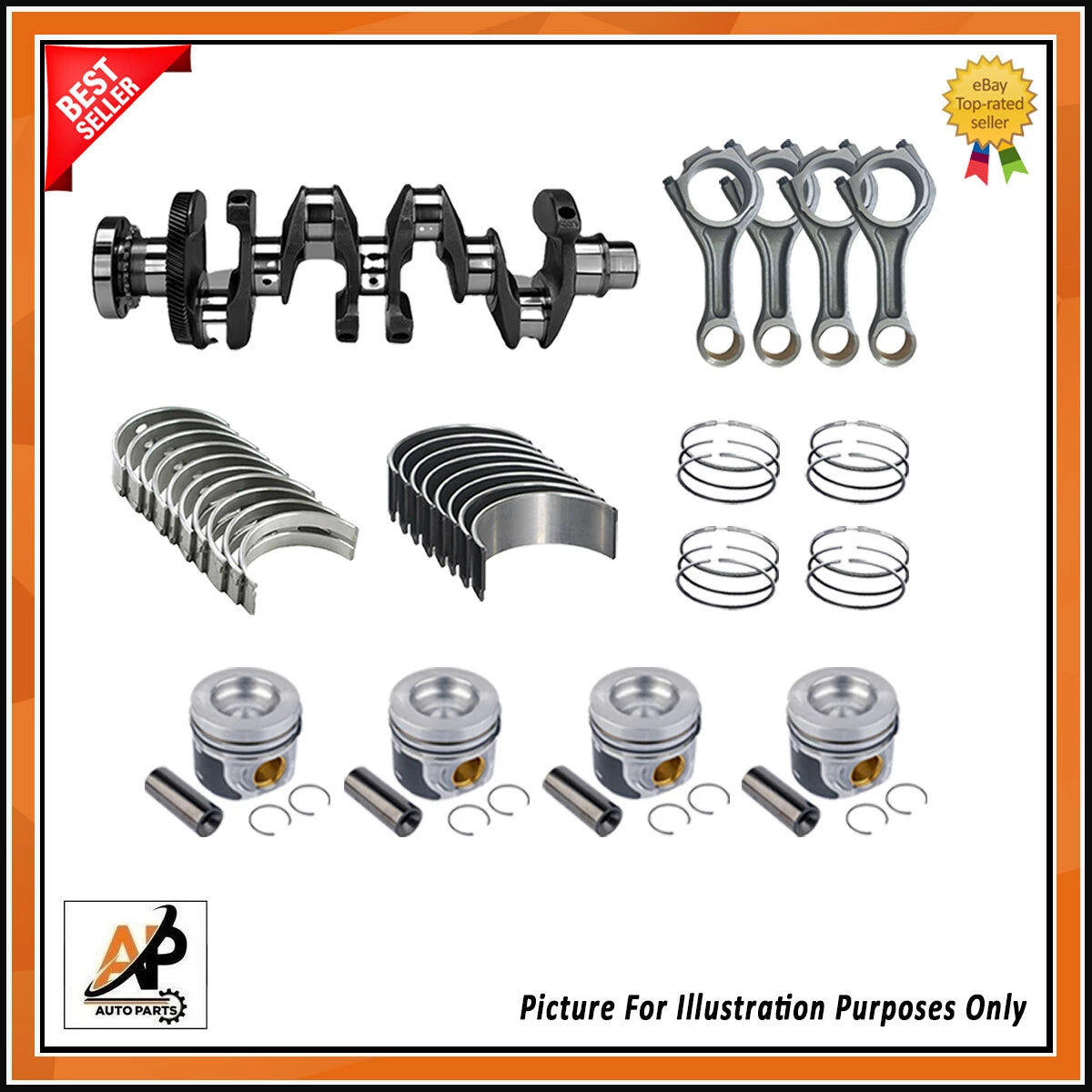 Crankshaft Rebuild Part for Land Rover Discovery L405 2.0D (2014–2016)