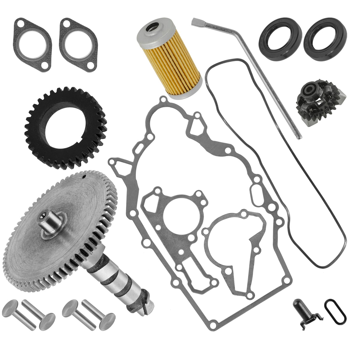 Camshaft and Gasket Kit Replacement for John Deere 285 18HP Mower (2000–2010)