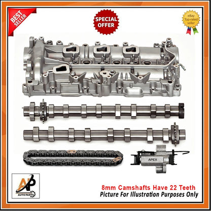 Cam Carrier Kit with Timing Chain for Peugeot 1.5 BlueHDi (2015–2020)