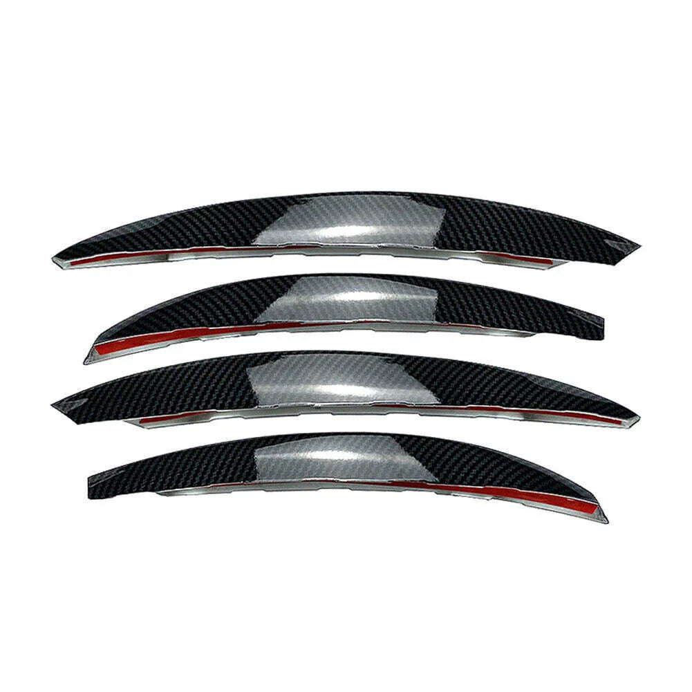 Front Bumper Splitter Fins Spoiler Canards for Mercedes Benz C-Class (2022-2023)