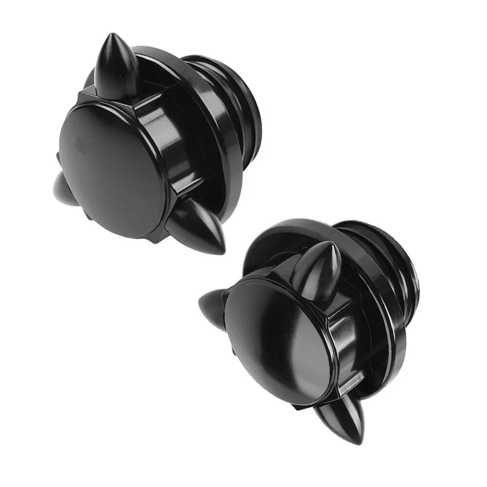 Thread Gas Cap Fuel Tank Covers for Harley Softail, Road King, Sportster