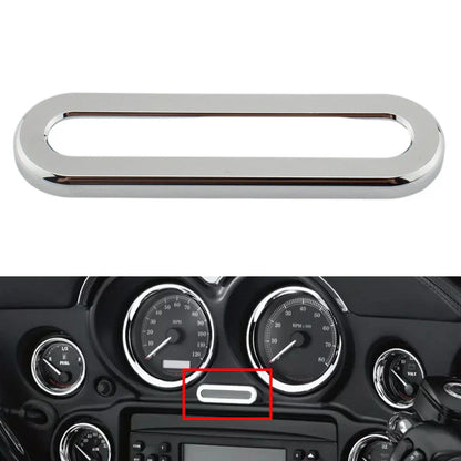 Chrome Indicator Lamp Bezel Cover for Harley Road Street Glide (1996-2013)