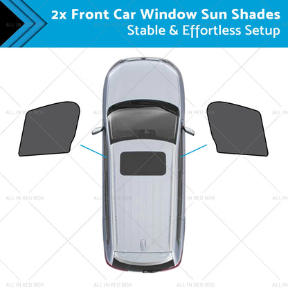 Front Car Window Sun Shades for Mazda CX-9 (2016-2025) UVA Protection