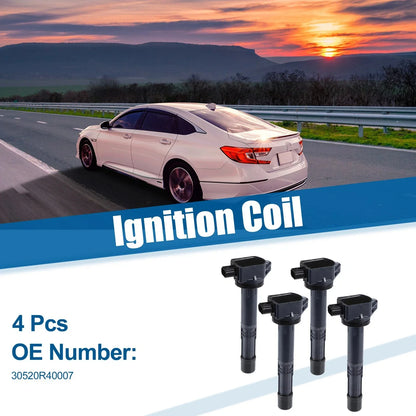 Ignition Coil 4 x for Honda Accord L4, CR-V L4 (2003-2007)