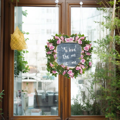 16FT Artificial Rose Vine Flower for Wedding Garden Decor