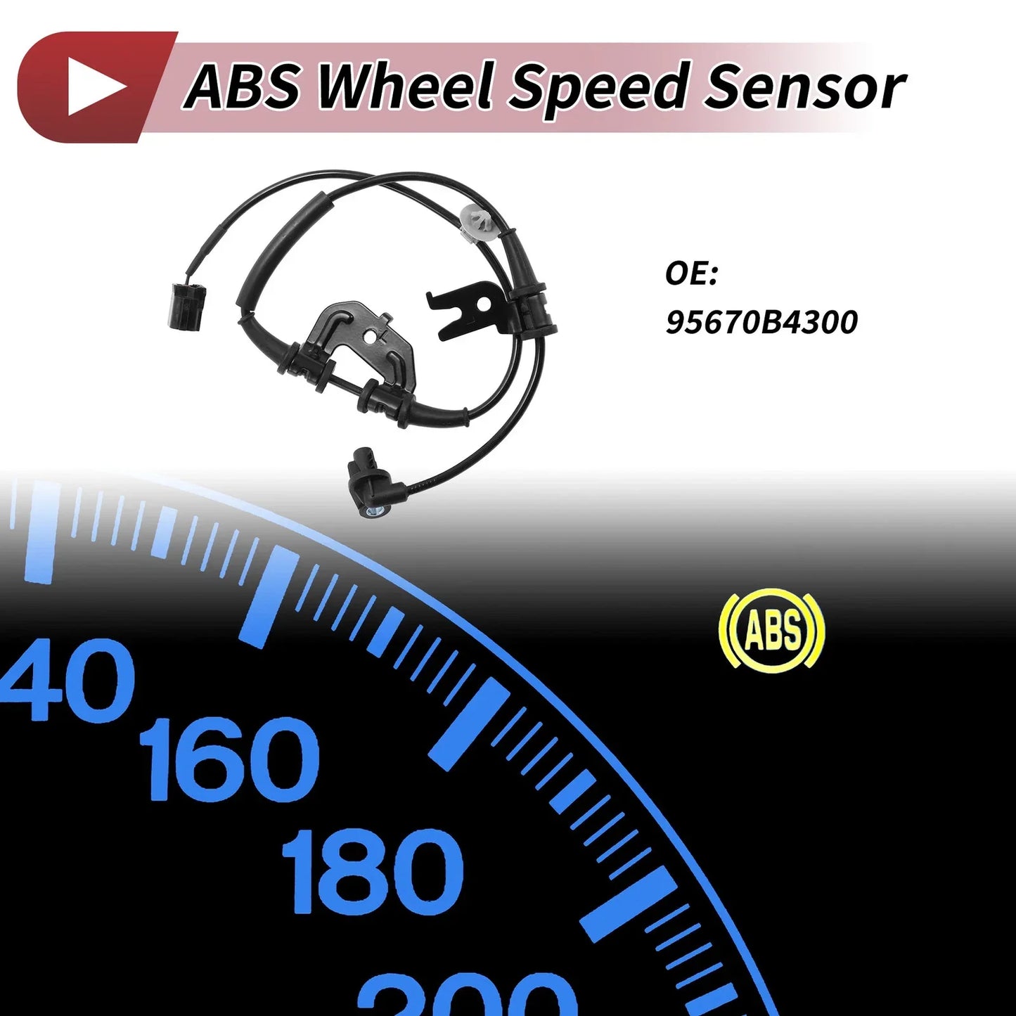 ABS Wheel Speed Sensor for Hyundai I10 (2014-2019)